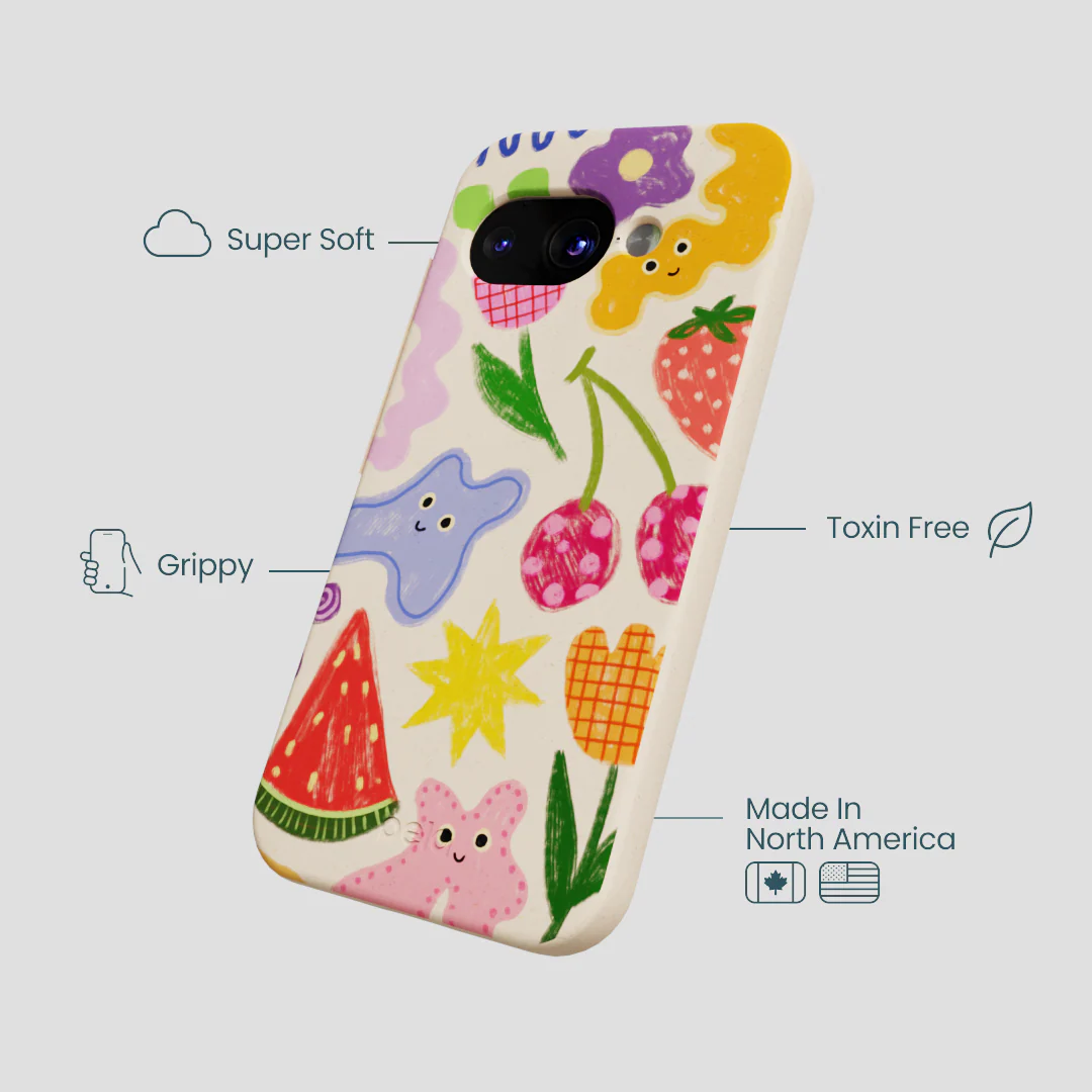 Seashell Whimsy Shapes Google Pixel 9a Case - Image 4