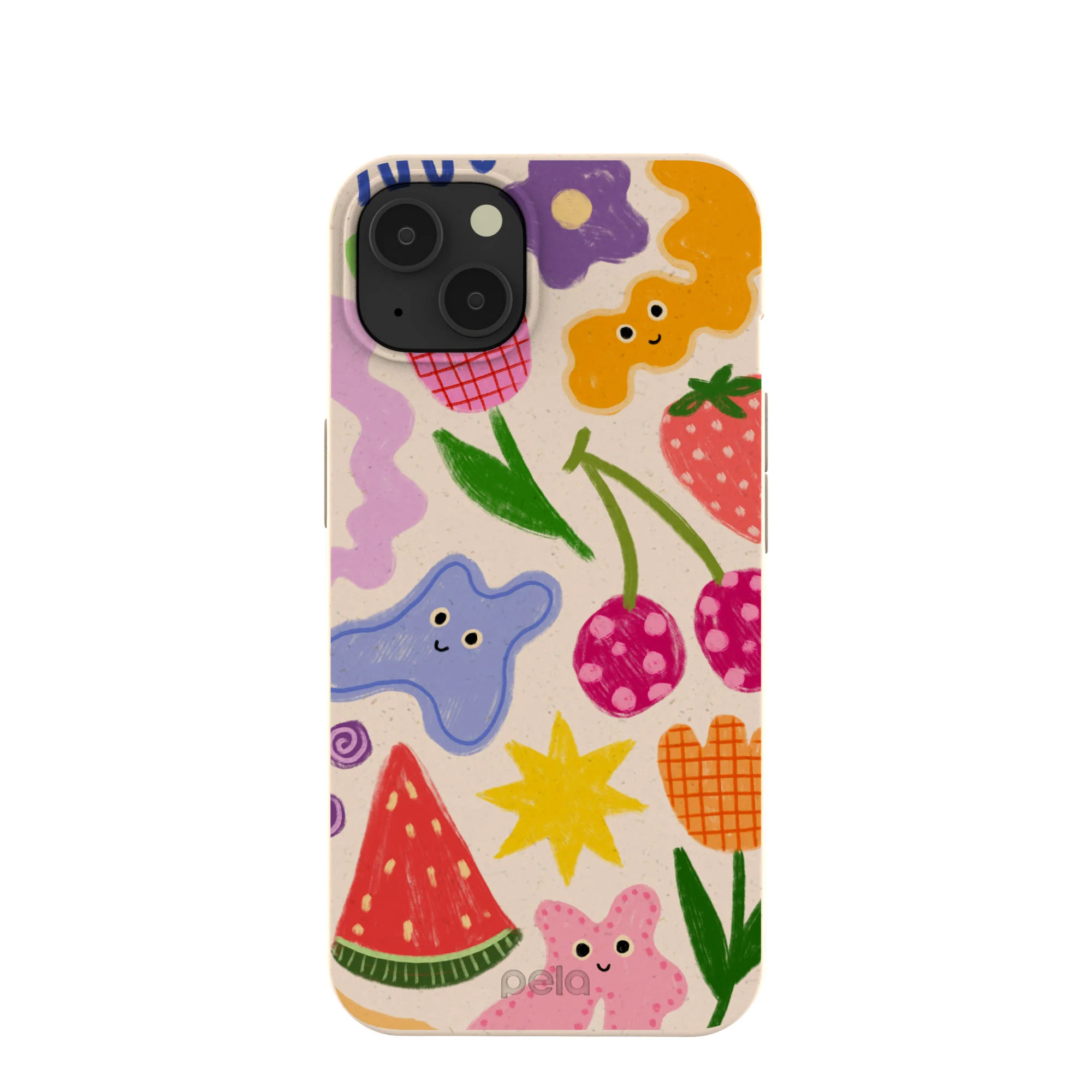 Seashell Whimsy Shapes iPhone 13 Case