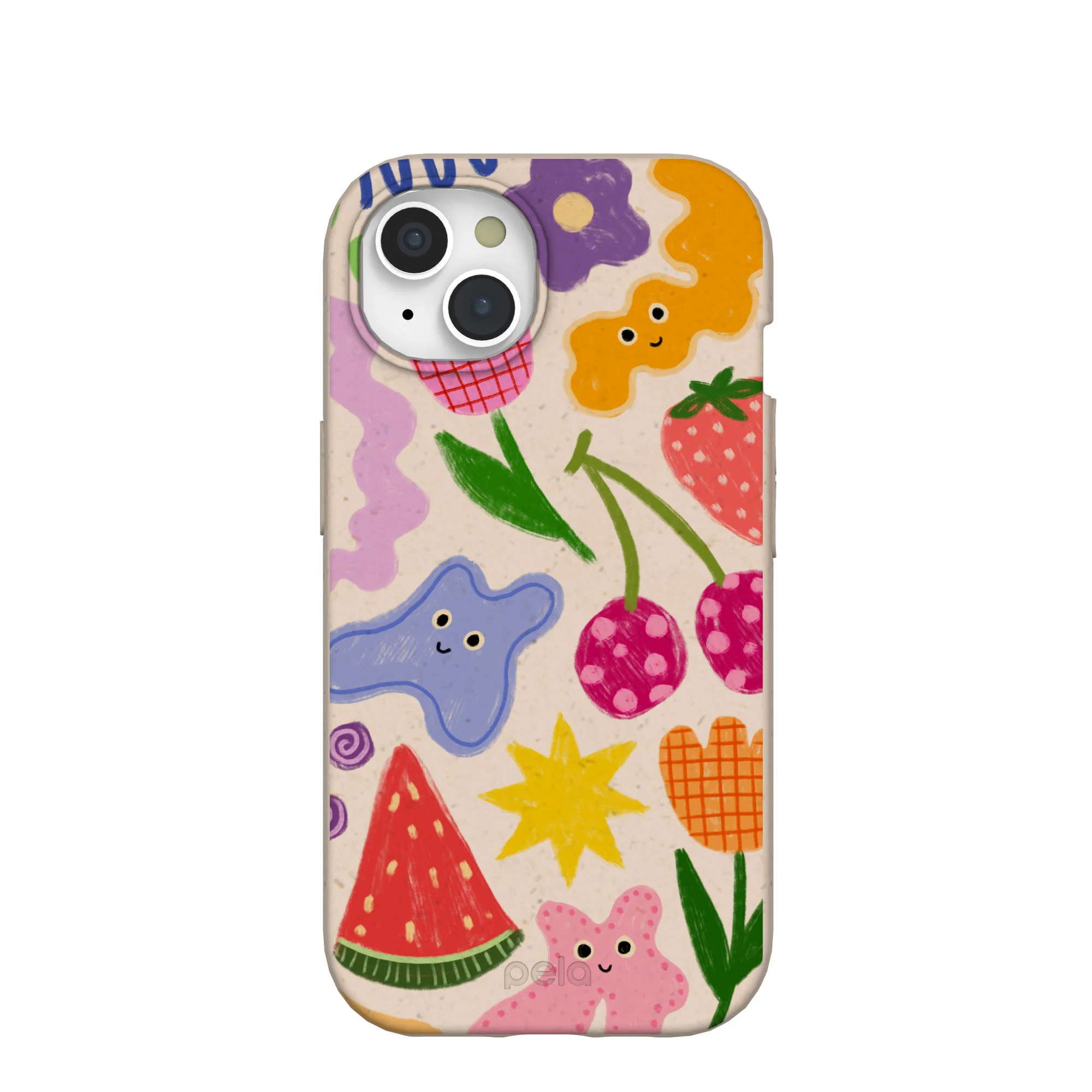 Seashell Whimsy Shapes iPhone 15 Case