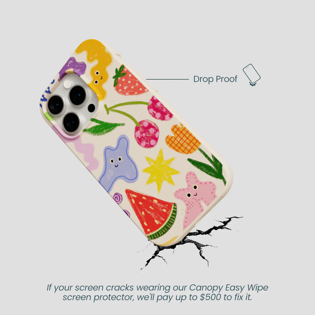 Seashell Whimsy Shapes iPhone 15 Pro Case - Image 5