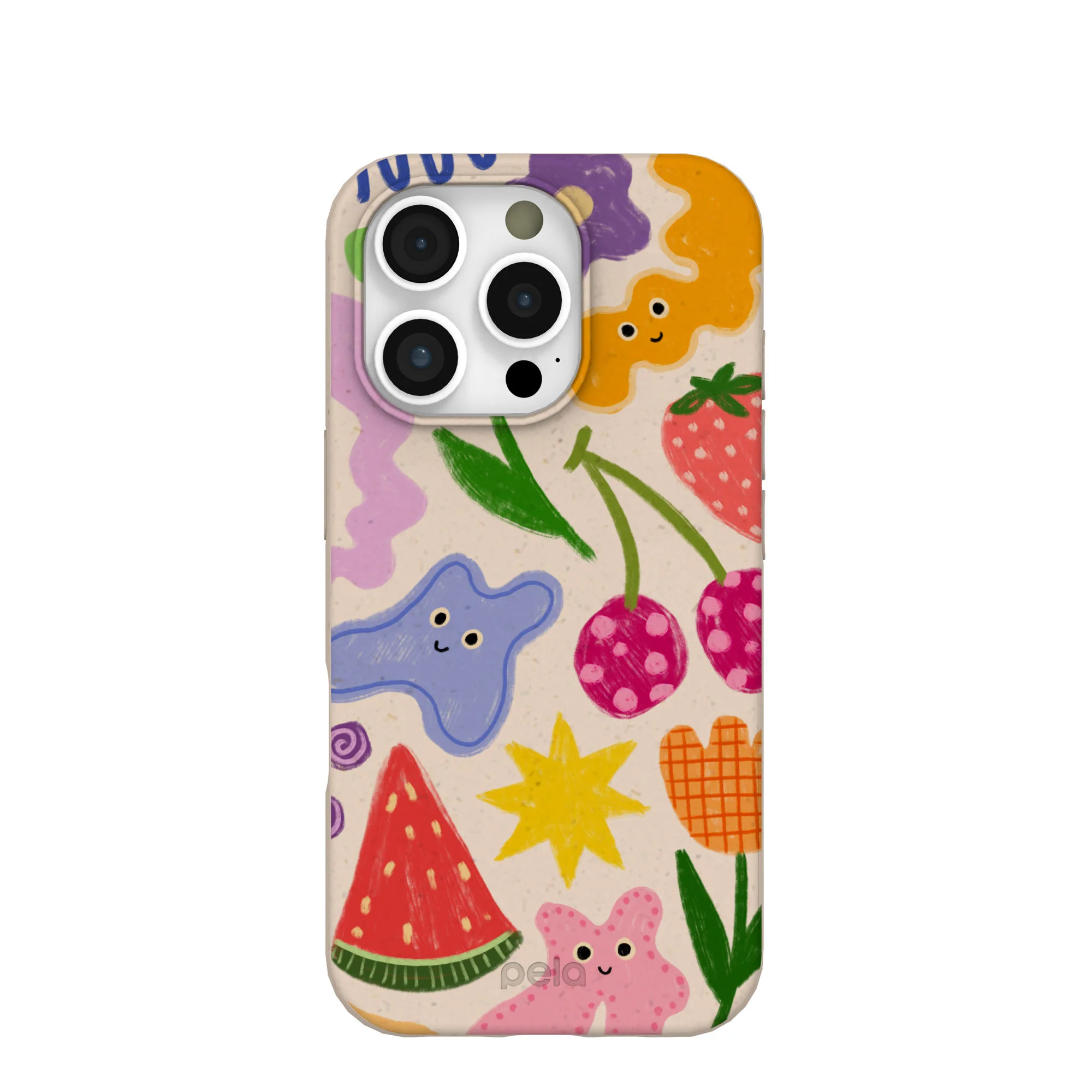 Seashell Whimsy Shapes iPhone 16 Pro Case