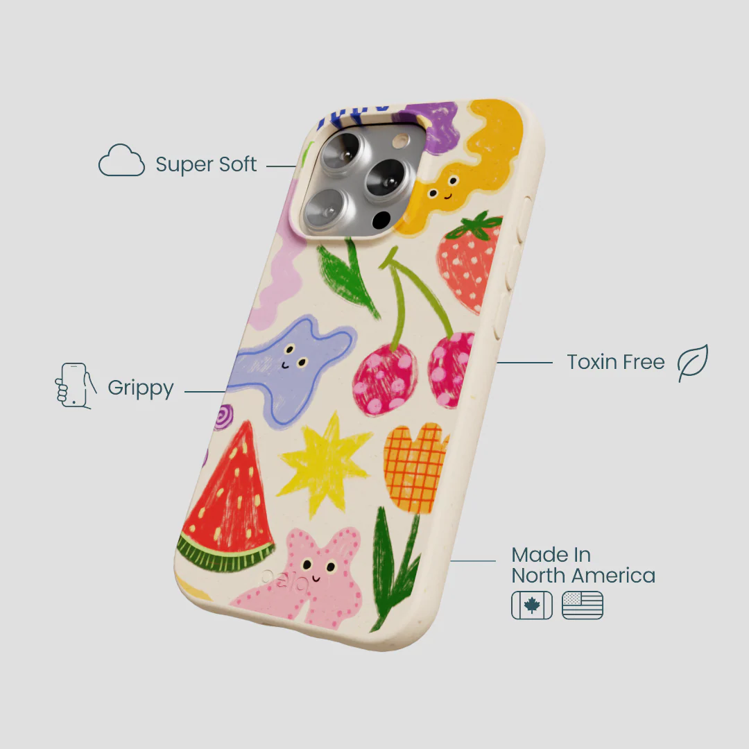 Seashell Whimsy Shapes iPhone 16 Pro Case - Image 4