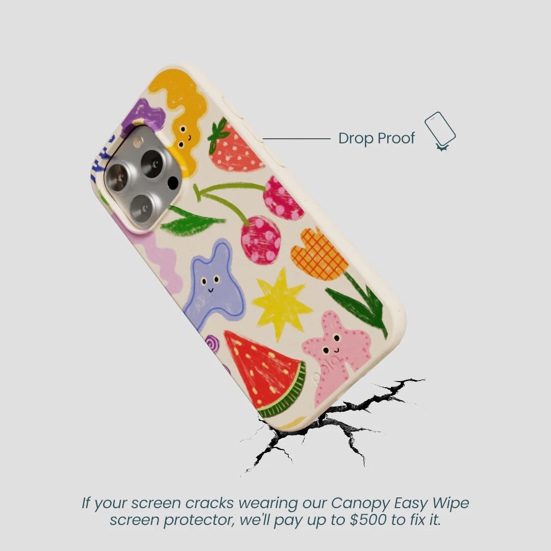 Seashell Whimsy Shapes iPhone 16 Pro Case - Image 5