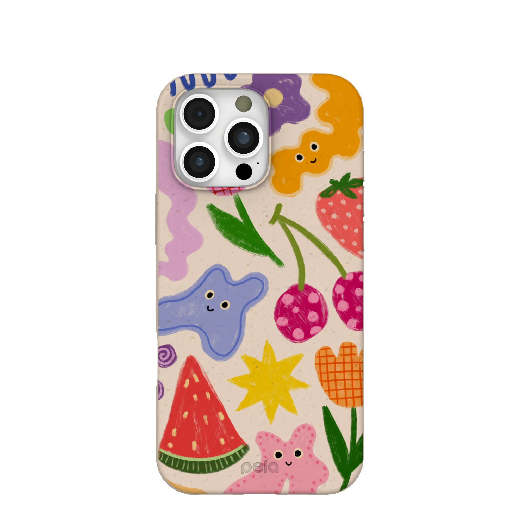 Seashell Whimsy Shapes iPhone 16 Pro Max Case
