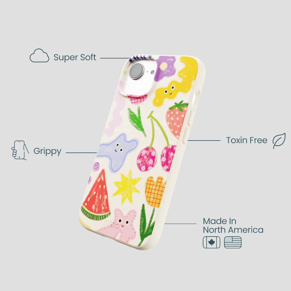 Seashell Whimsy Shapes iPhone 16e/17e Case - Image 4