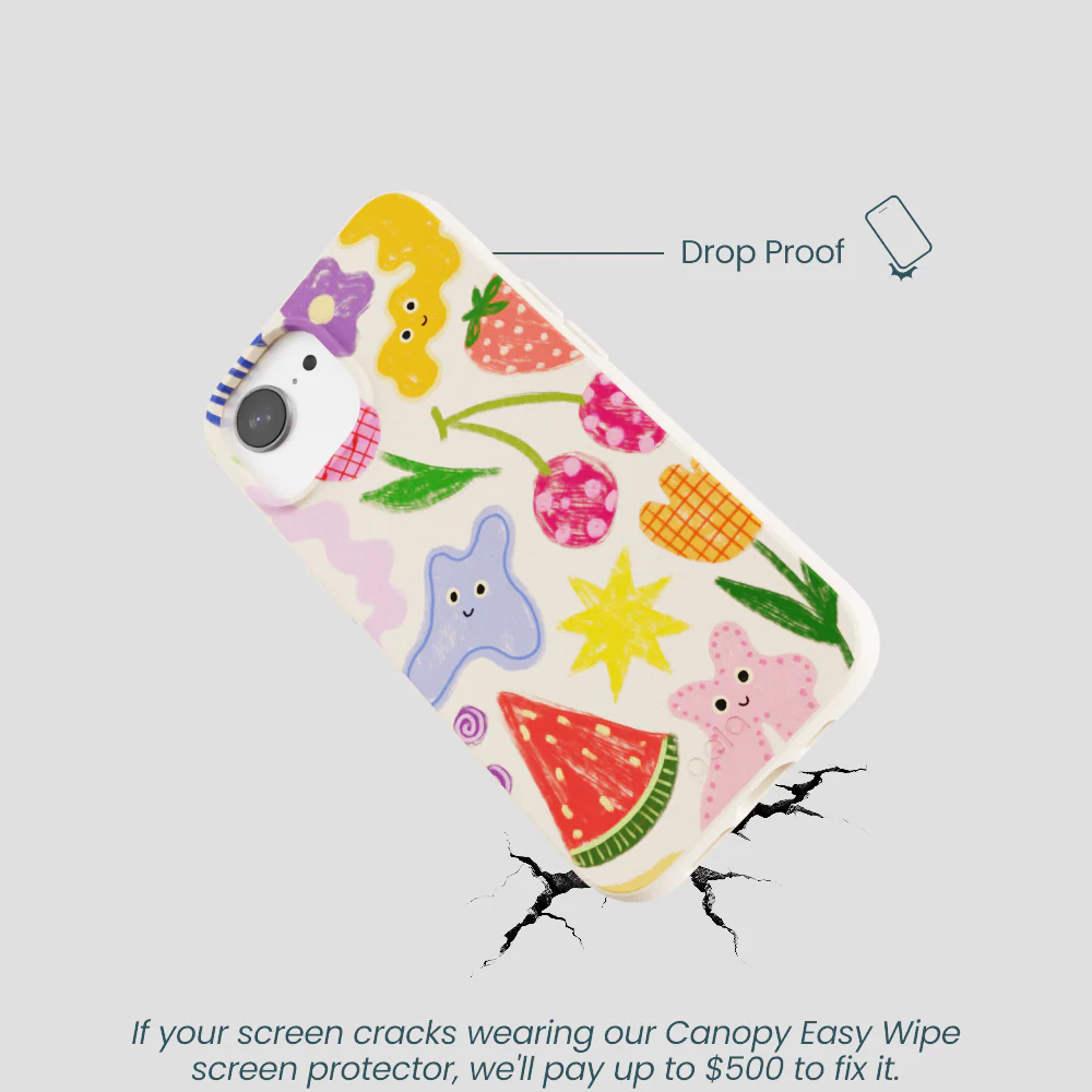 Seashell Whimsy Shapes iPhone 16e/17e Case - Image 5