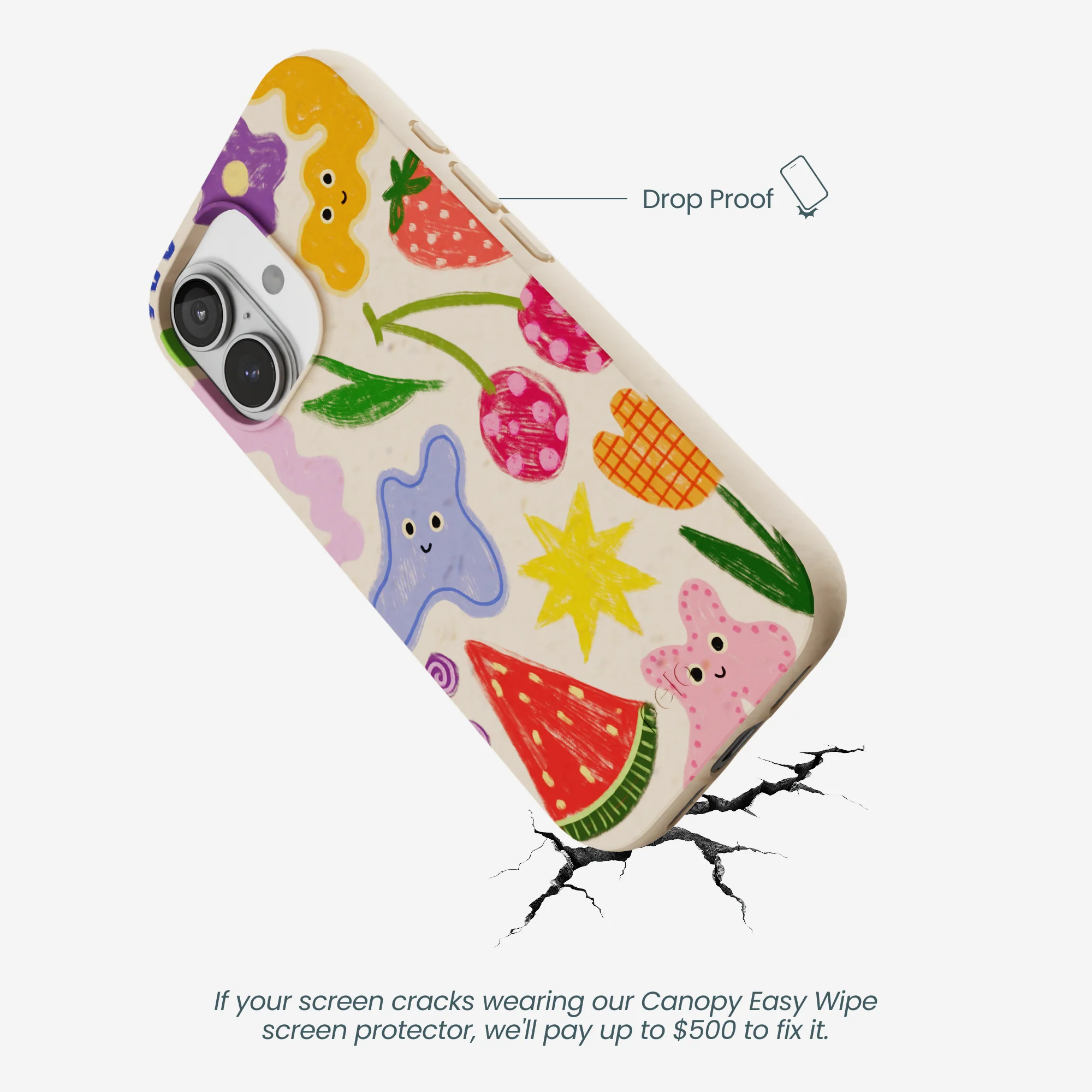 Seashell Whimsy Shapes iPhone 17 Case - Image 5