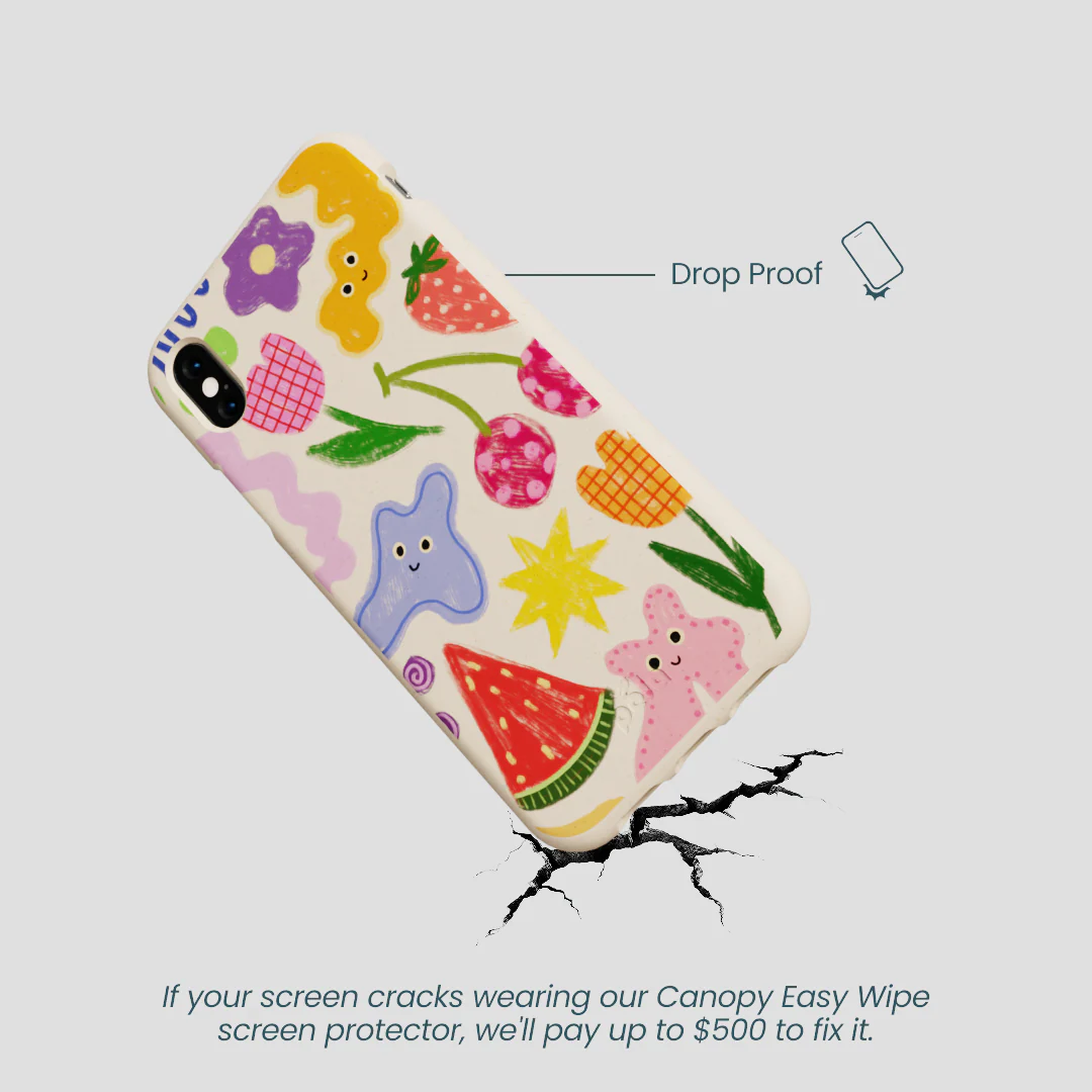 Seashell Whimsy Shapes iPhone XR Case - Image 5