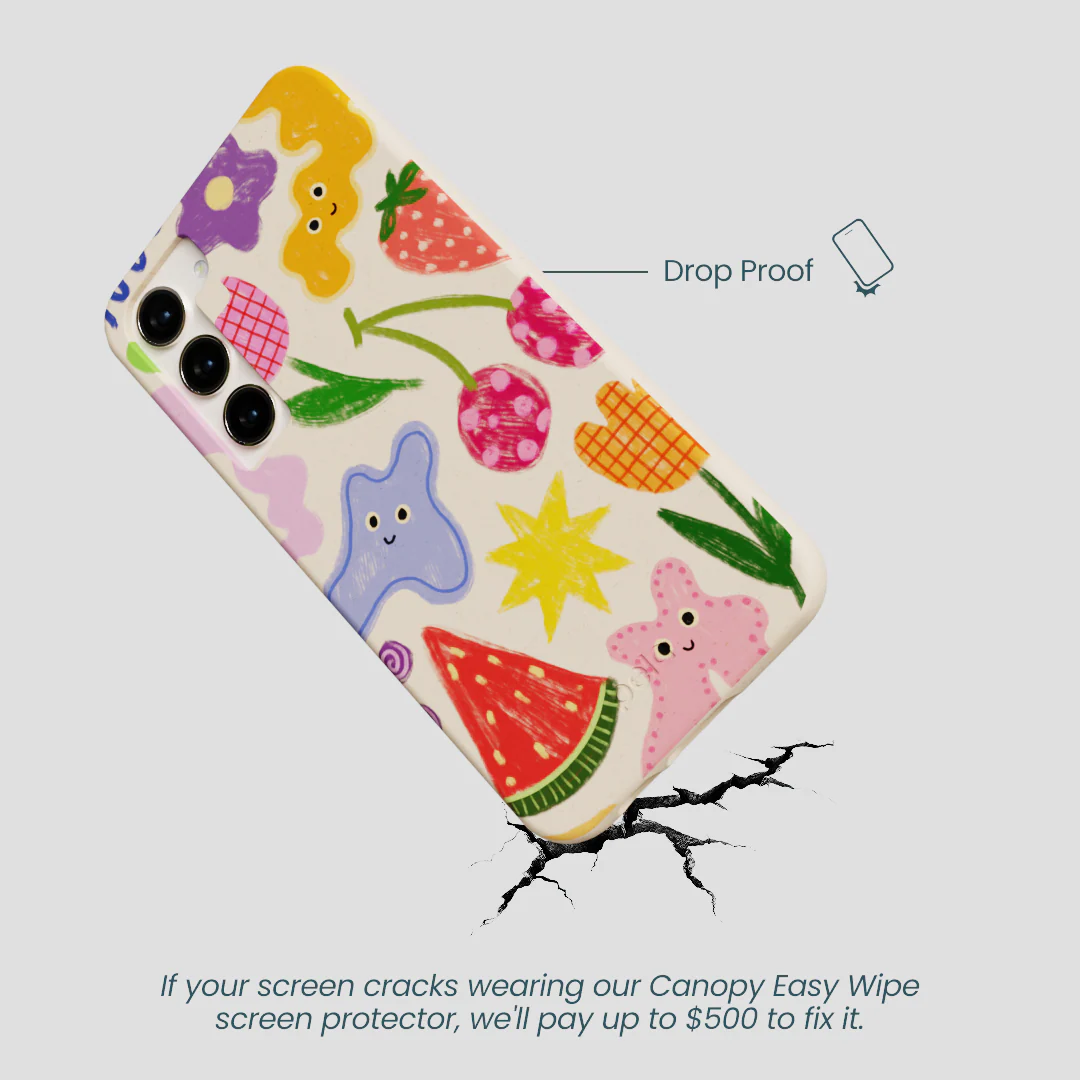 Seashell Whimsy Shapes Samsung Galaxy S24+(Plus) Case - Image 5