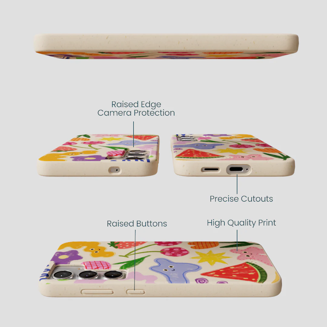 Seashell Whimsy Shapes Samsung Galaxy S25+(Plus) Case - Image 3