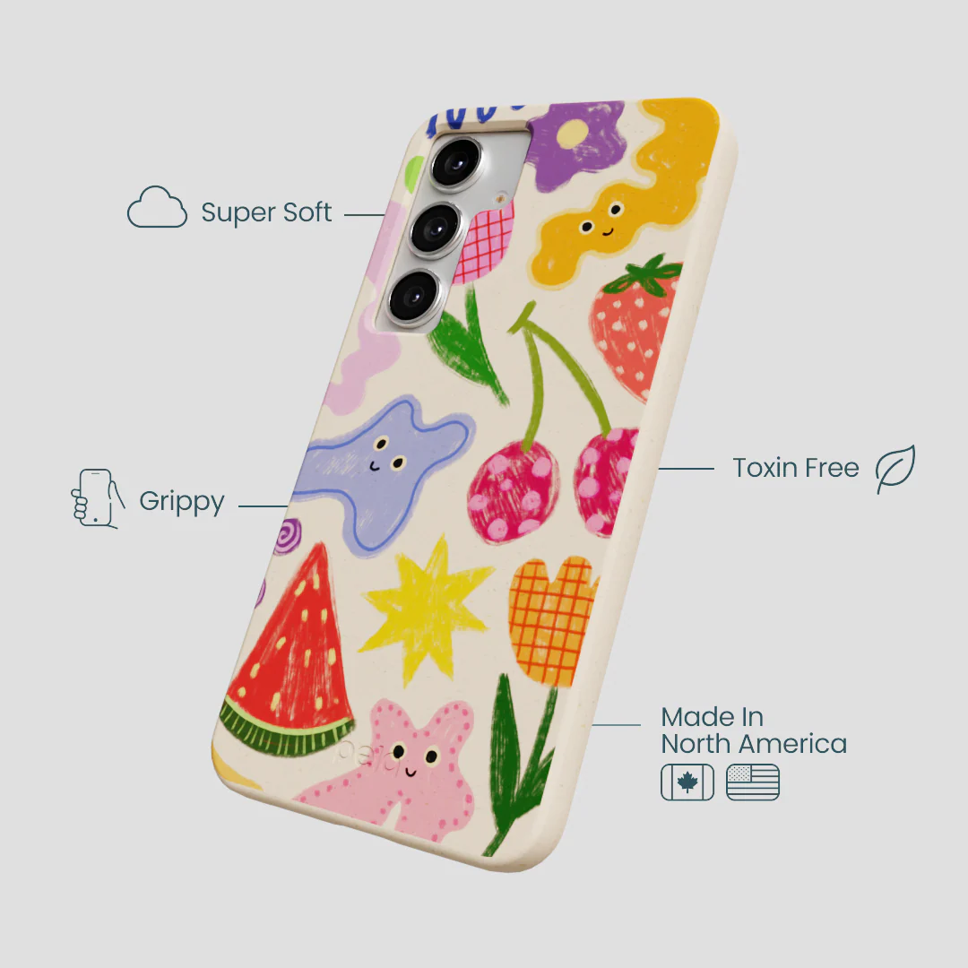 Seashell Whimsy Shapes Samsung Galaxy S25+(Plus) Case - Image 4