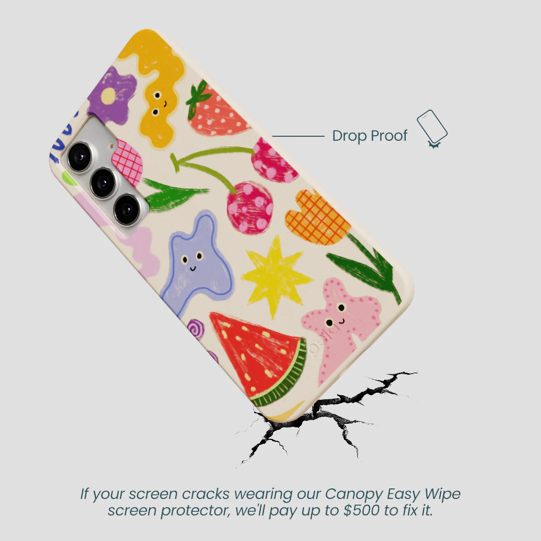 Seashell Whimsy Shapes Samsung Galaxy S25+(Plus) Case - Image 5