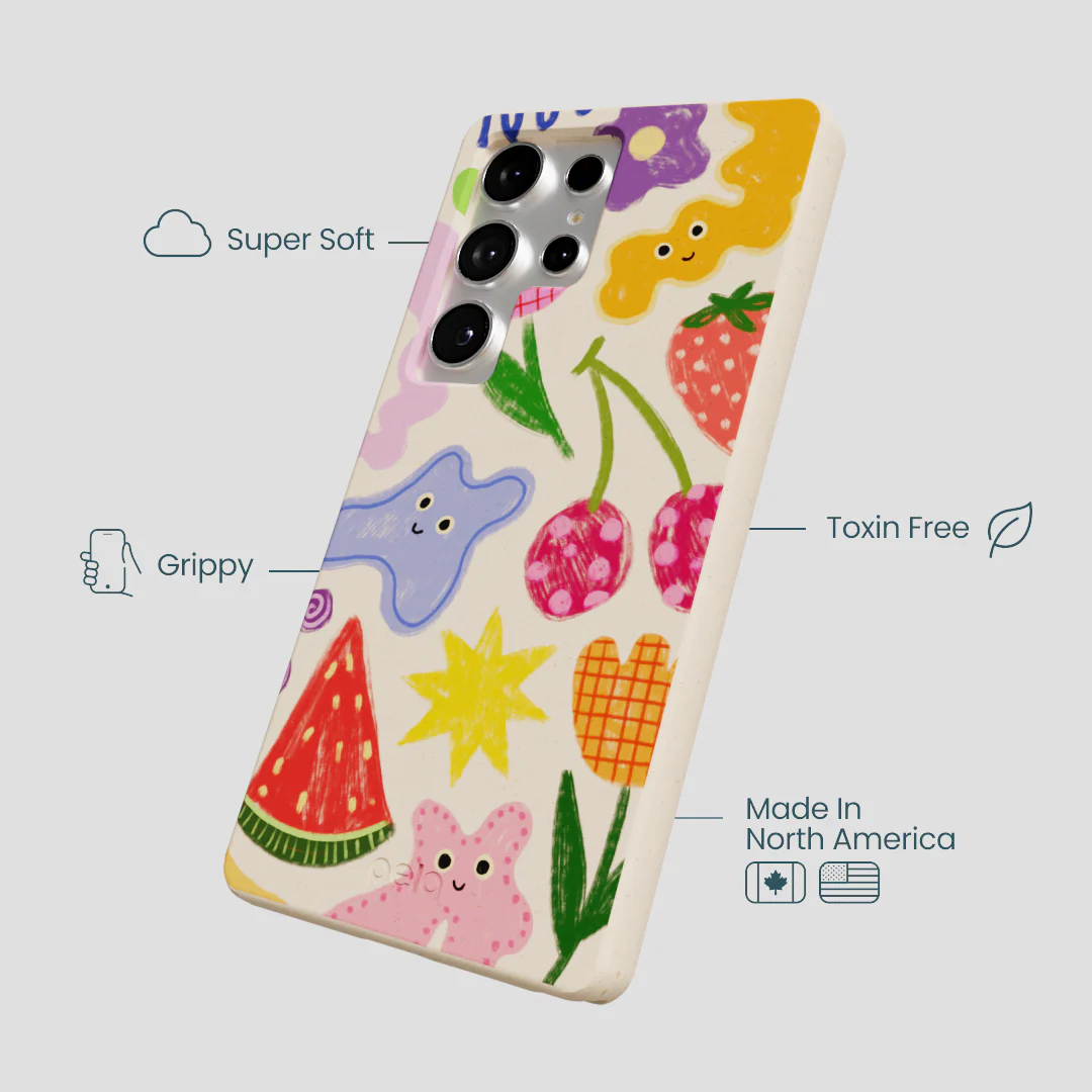 Seashell Whimsy Shapes Samsung Galaxy S25 Ultra Case - Image 4