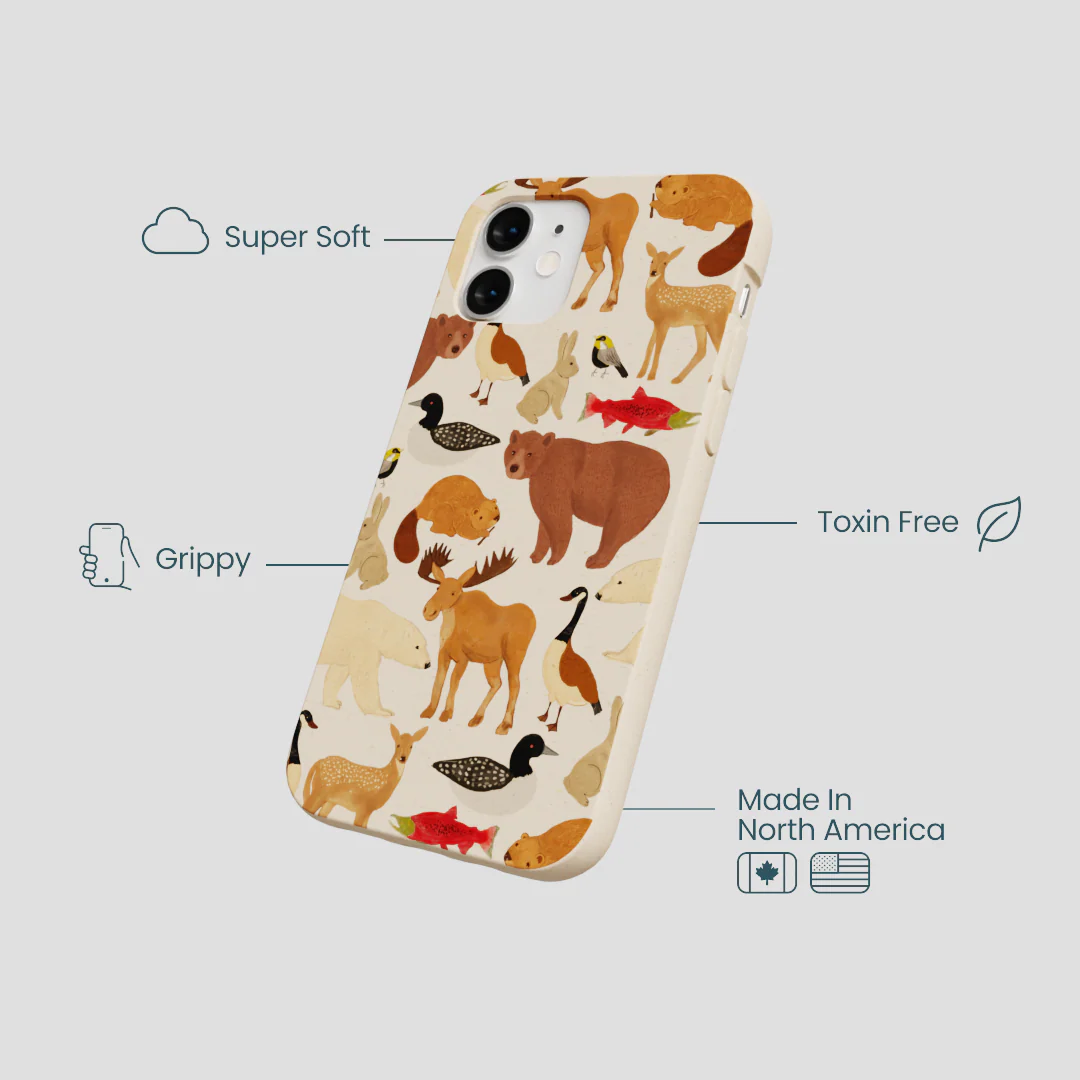 Seashell Wild Canada iPhone 12 Mini Case - Image 4