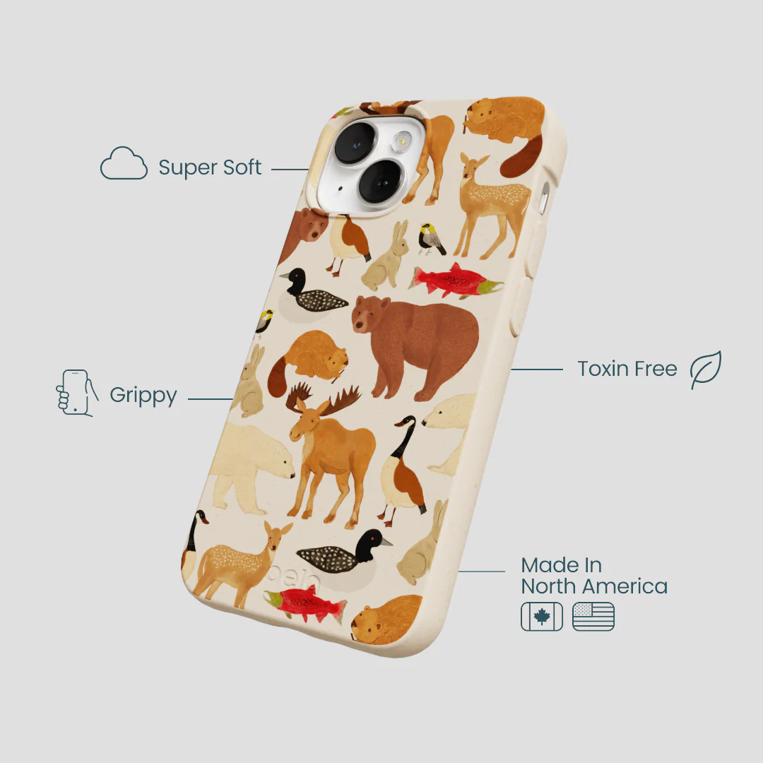 Seashell Wild Canada iPhone 13 Case - Image 4