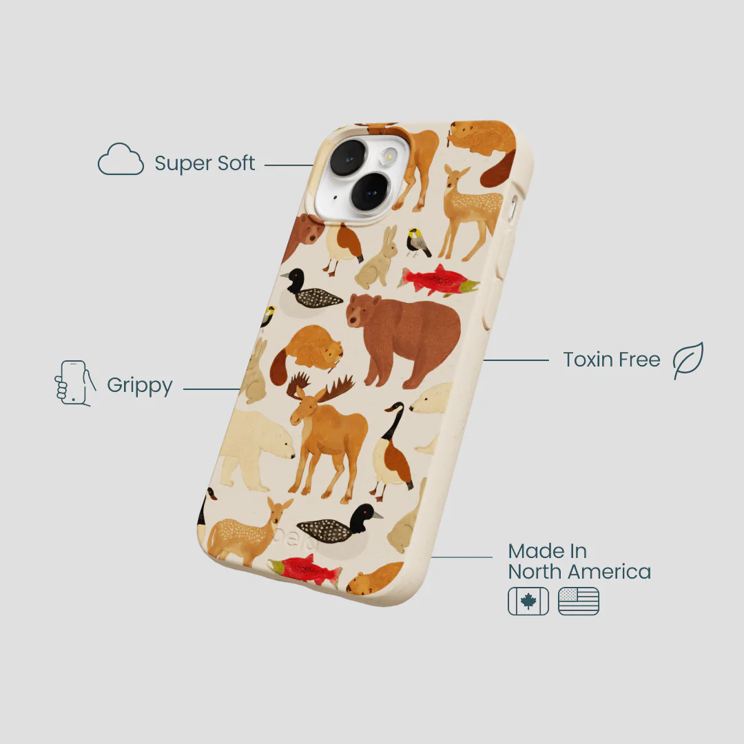 Seashell Wild Canada iPhone 13 Mini Case - Image 4