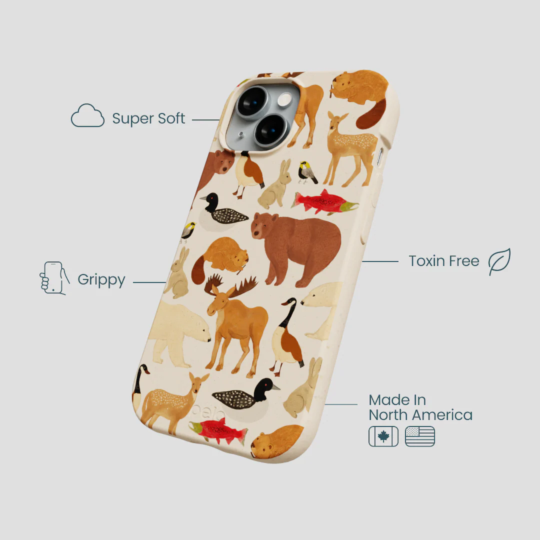 Seashell Wild Canada iPhone 14 Case - Image 4