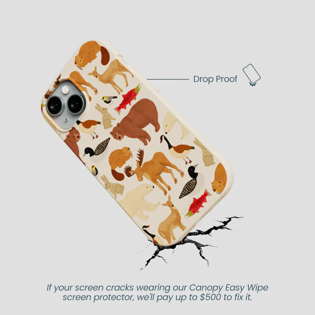 Seashell Wild Canada iPhone 15 Case - Image 5
