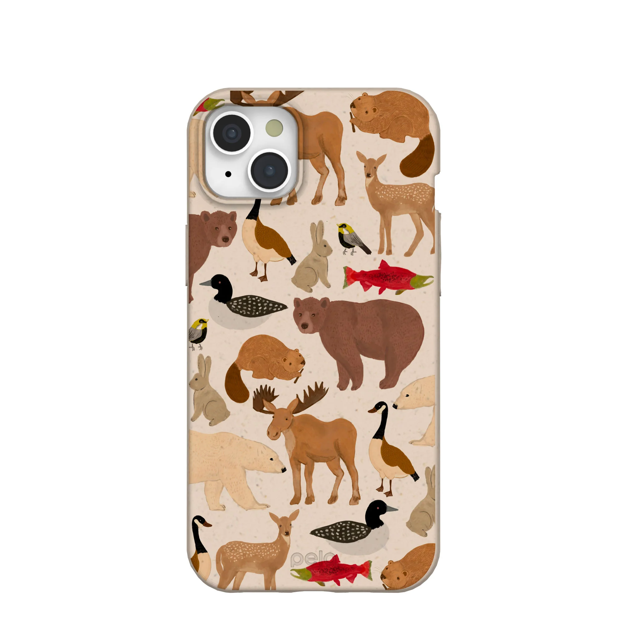 Seashell Wild Canada iPhone 15 Plus Case