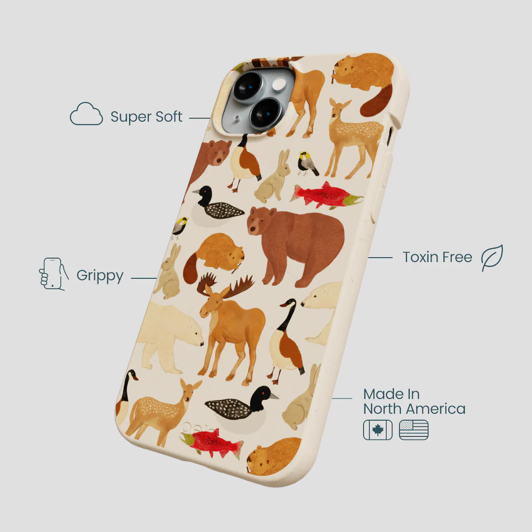 Seashell Wild Canada iPhone 15 Plus Case - Image 4