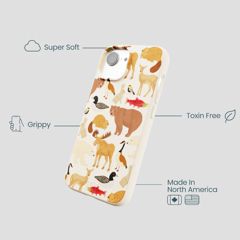 Seashell Wild Canada iPhone 16e/17e Case - Image 4