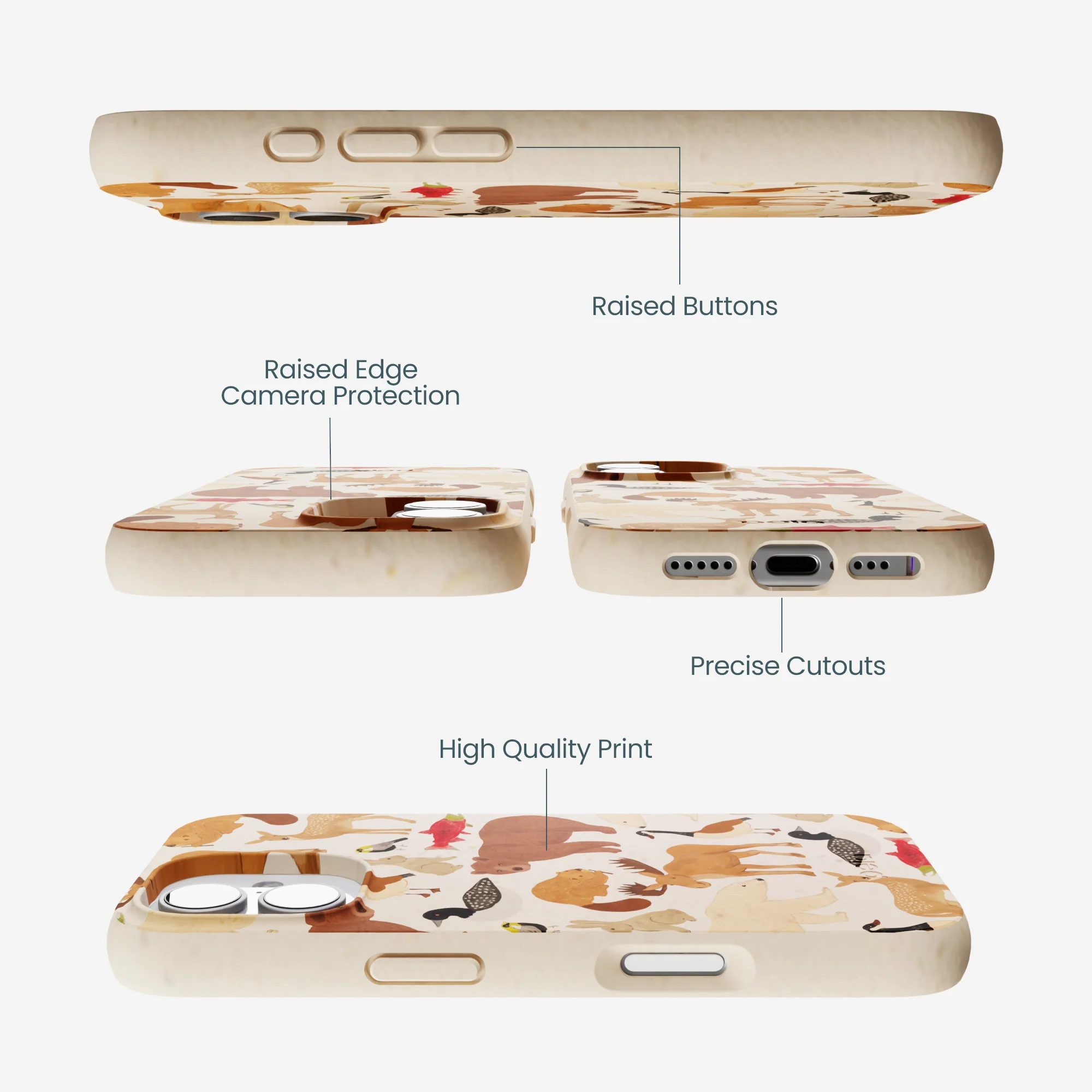 Seashell Wild Canada iPhone 17 Case - Image 3
