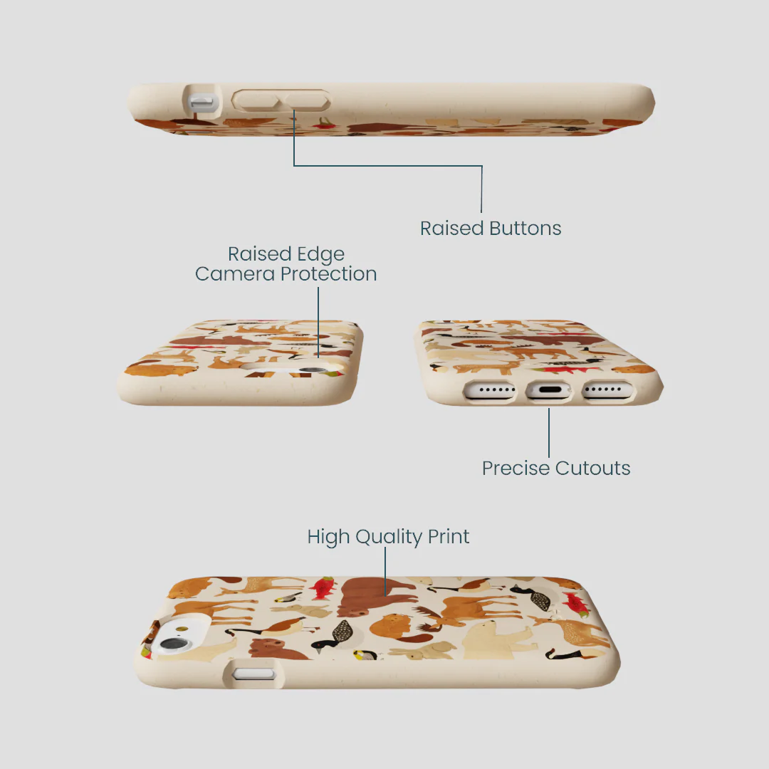 Seashell Wild Canada iPhone 6/6s/7/8/SE Case - Image 3