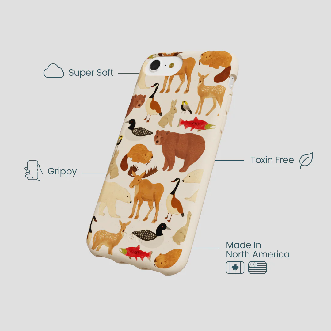 Seashell Wild Canada iPhone 6/6s/7/8/SE Case - Image 4