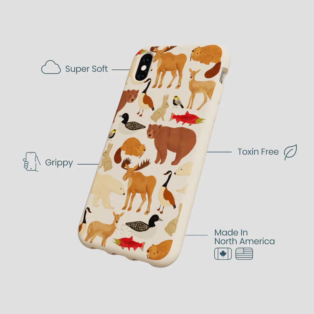 Seashell Wild Canada iPhone XR Case - Image 4