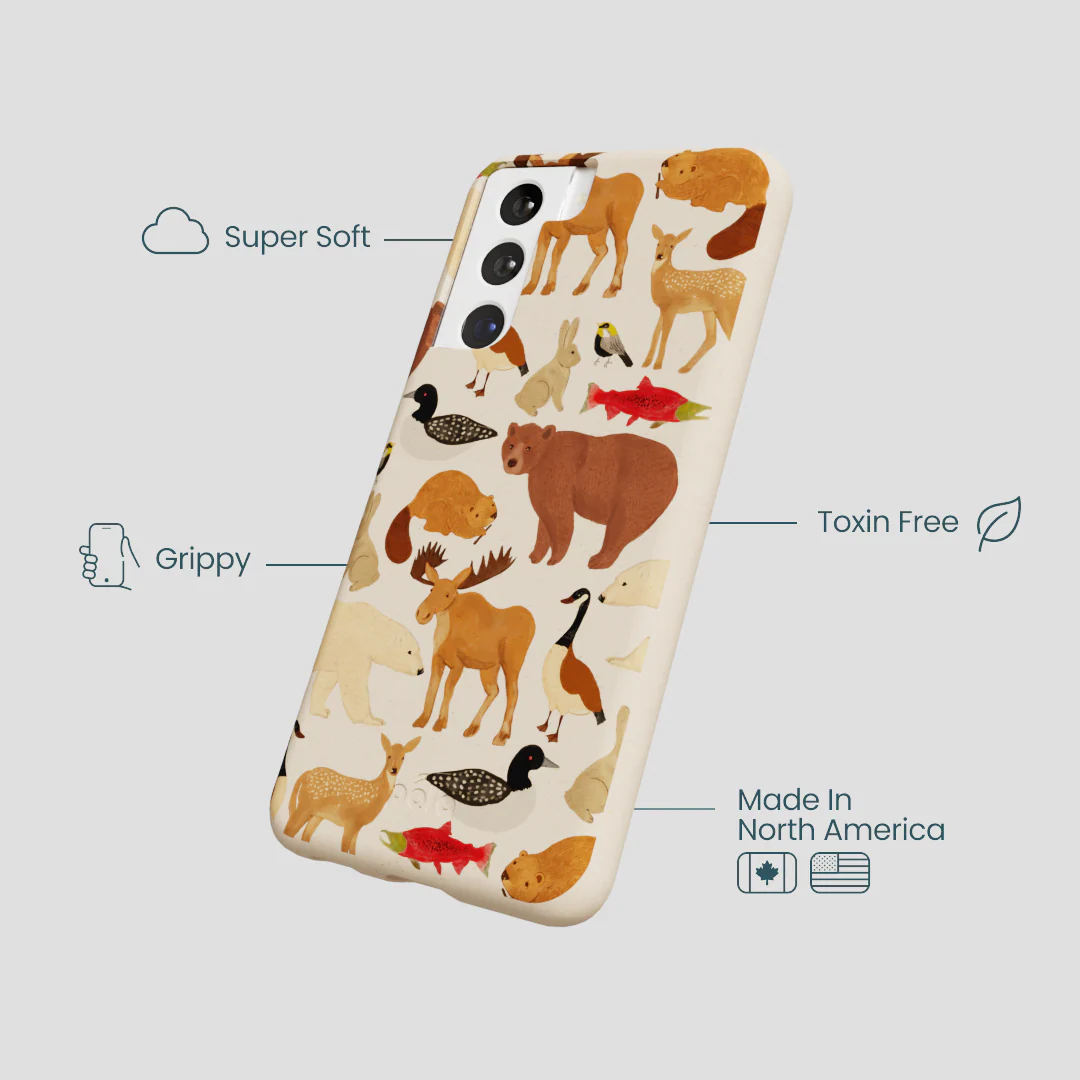 Seashell Wild Canada Samsung Galaxy S21 Case - Image 4