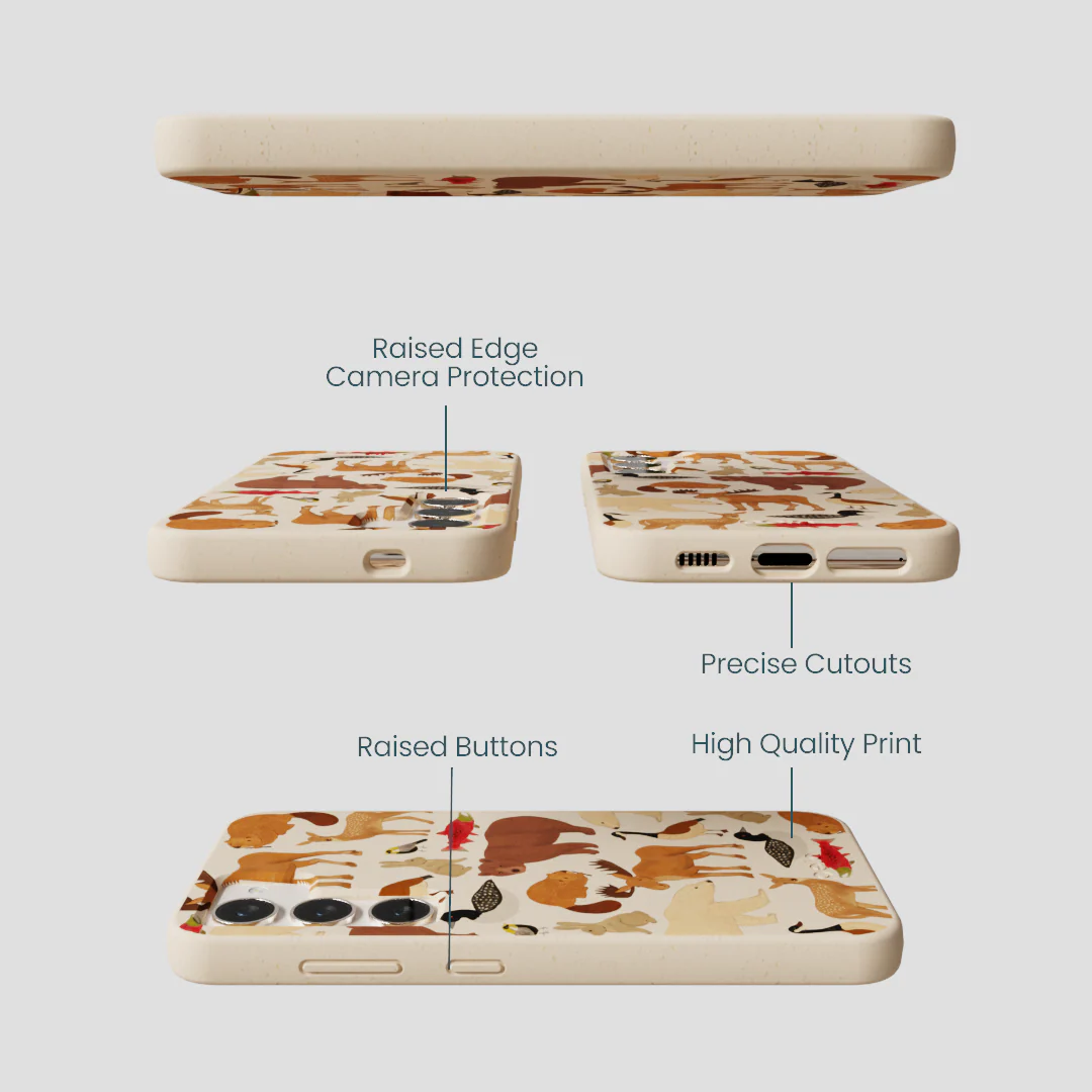 Seashell Wild Canada Samsung Galaxy S23 Case - Image 3