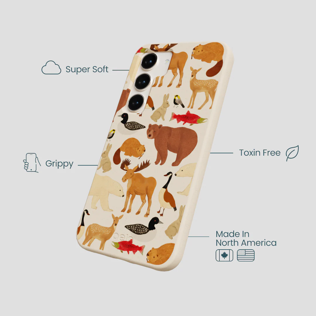 Seashell Wild Canada Samsung Galaxy S23 Case - Image 4