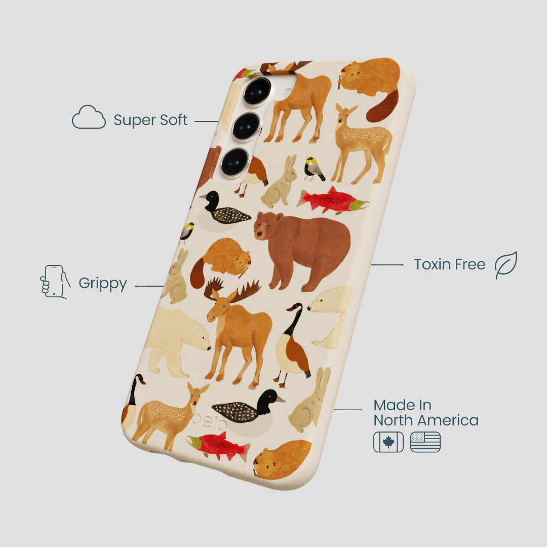 Seashell Wild Canada Samsung Galaxy S23+(Plus) Case - Image 4