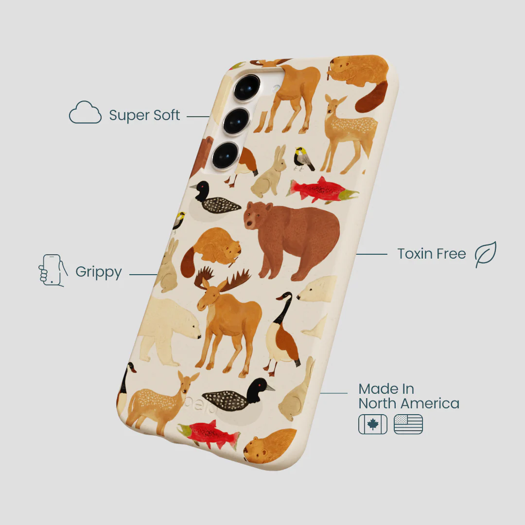 Seashell Wild Canada Samsung Galaxy S24+(Plus) Case - Image 4