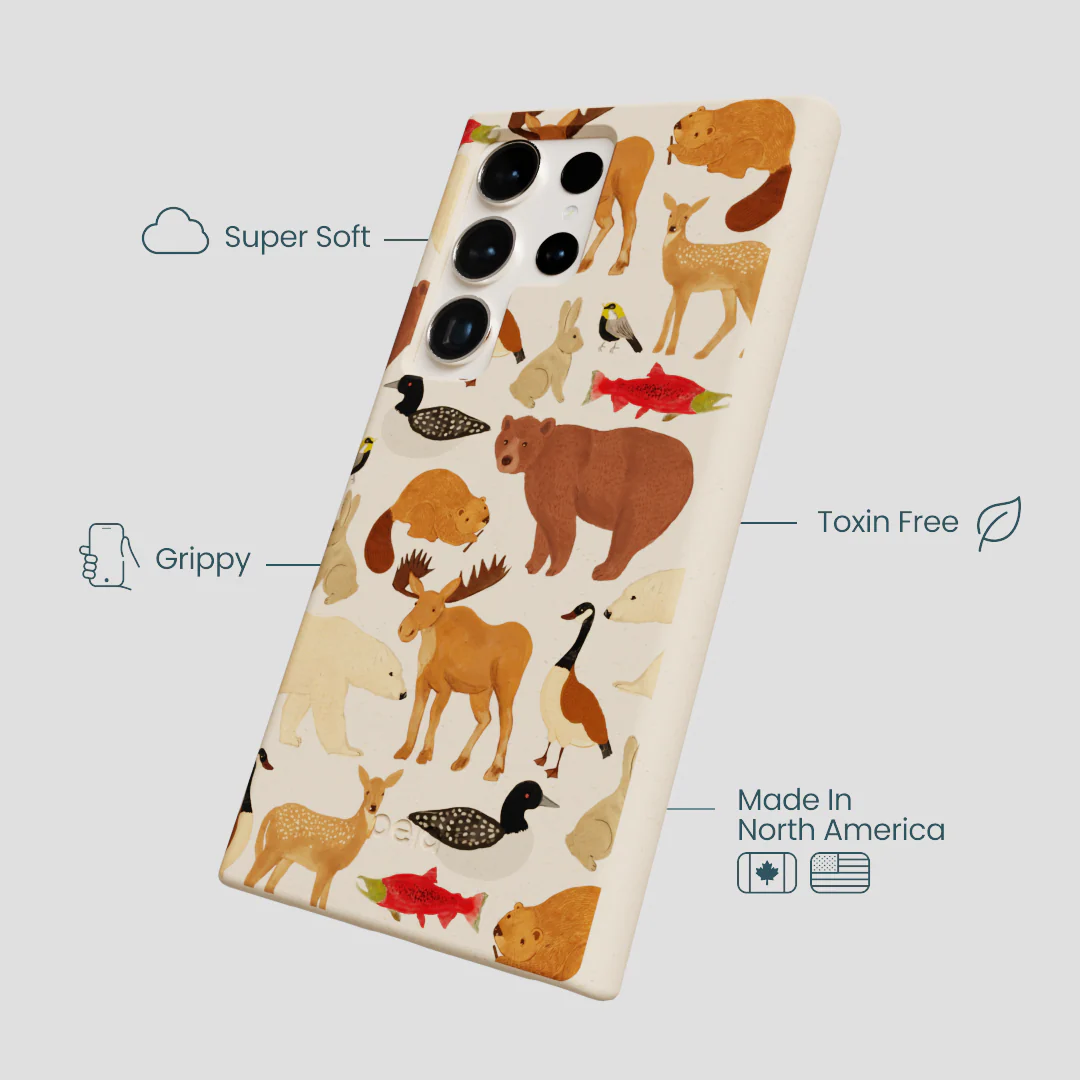 Seashell Wild Canada Samsung Galaxy S24 Ultra Case - Image 4