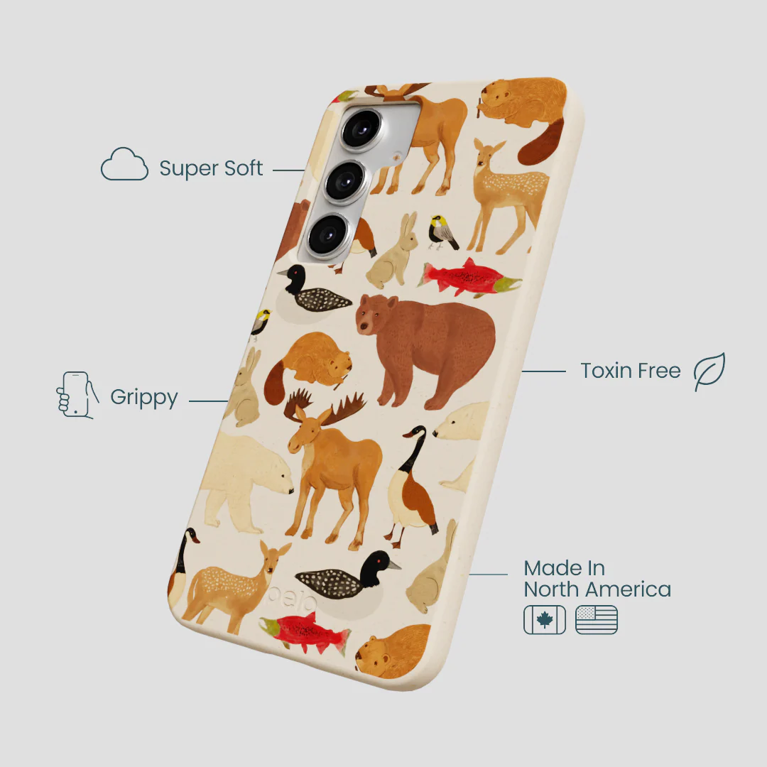 Seashell Wild Canada Samsung Galaxy S25+(Plus) Case - Image 4