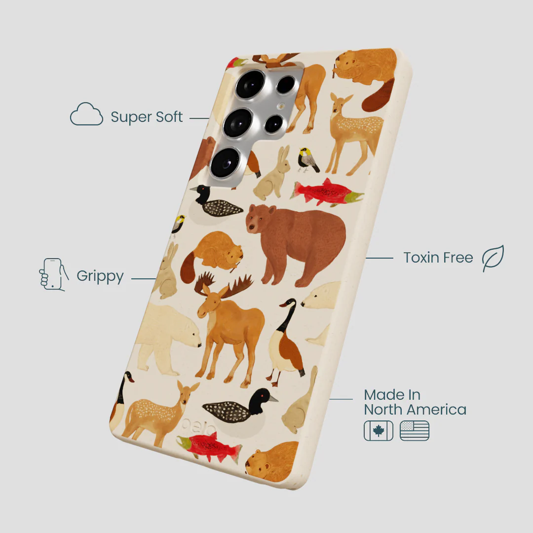 Seashell Wild Canada Samsung Galaxy S25 Ultra Case - Image 4