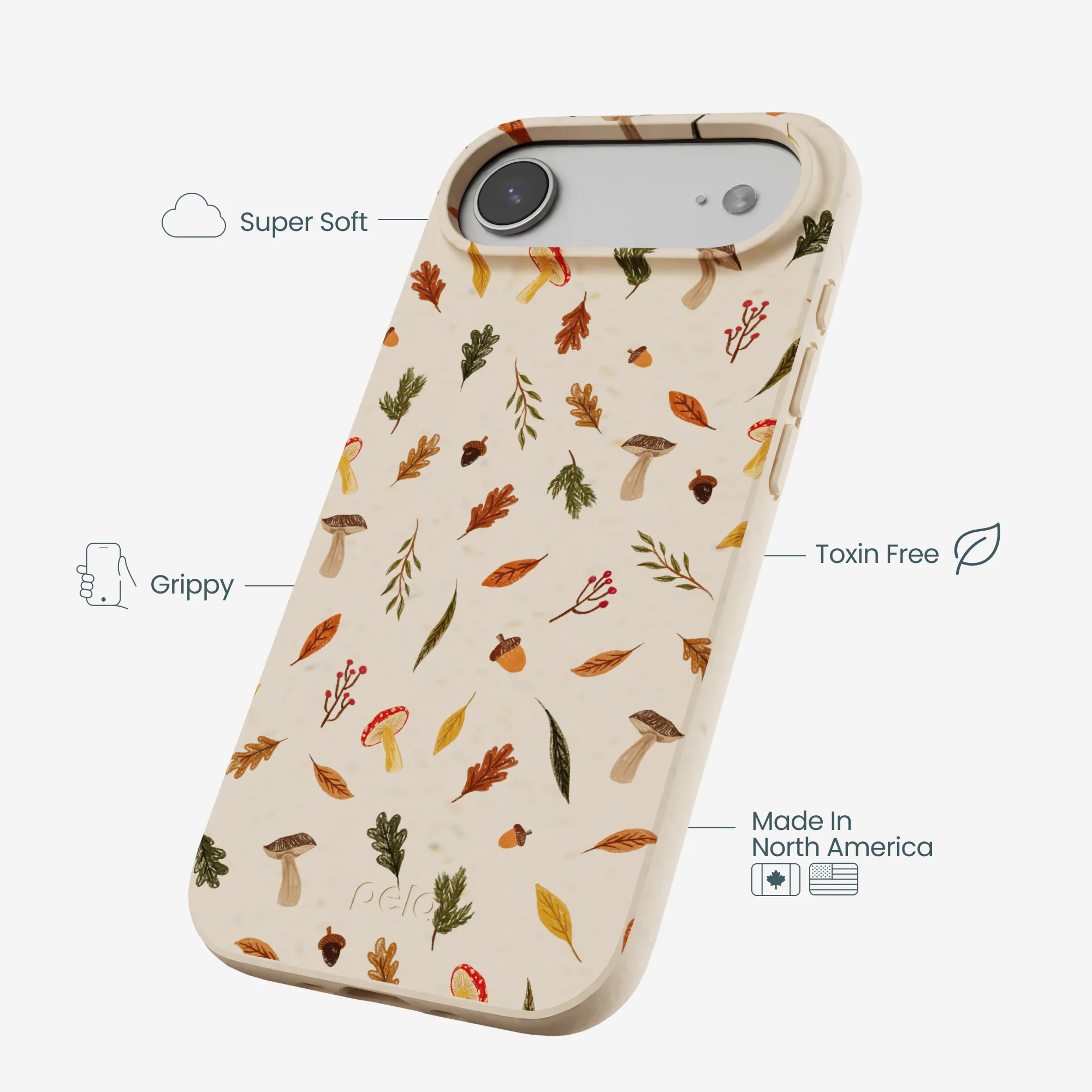Seashell Woodland Harvest iPhone Air Case - Image 4