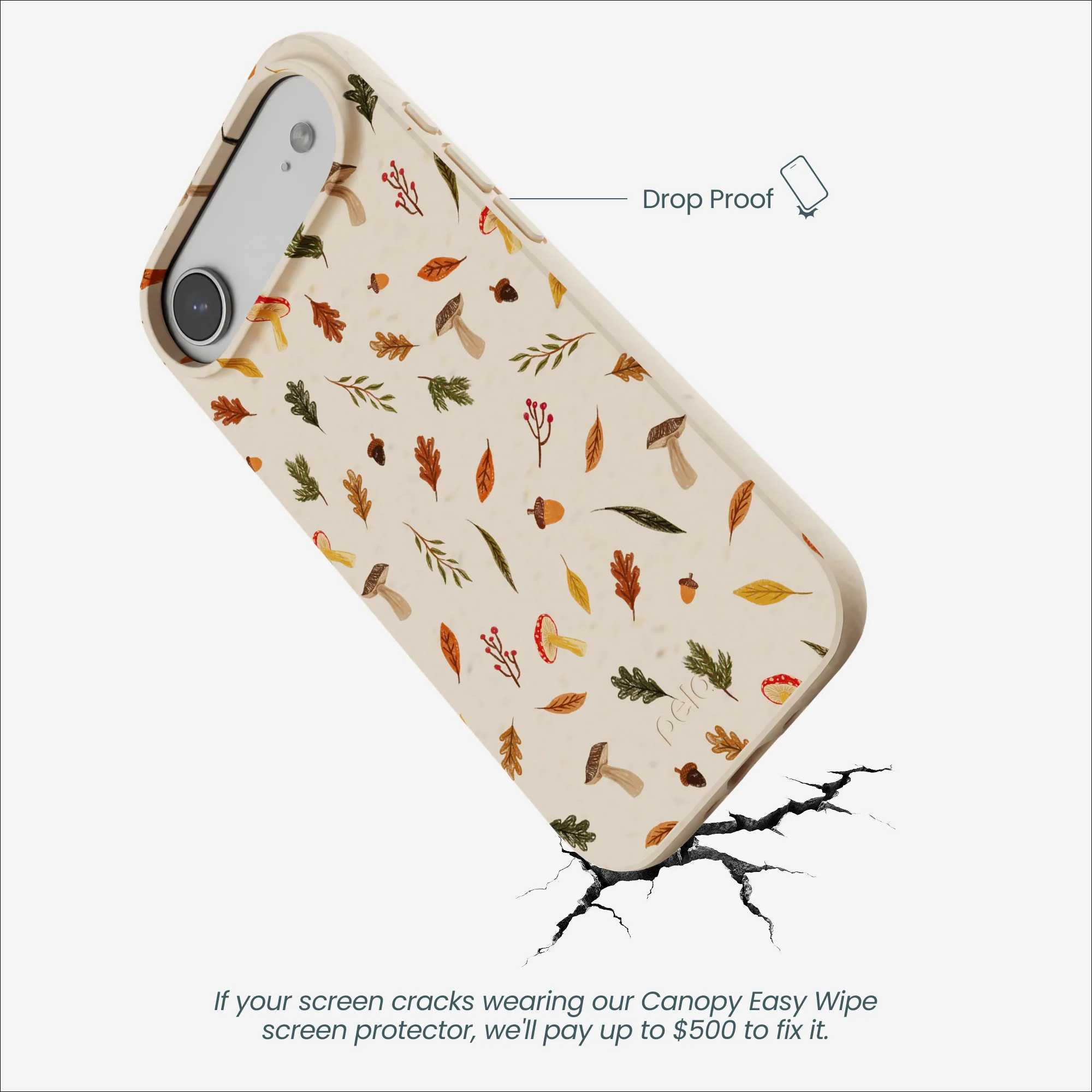 Seashell Woodland Harvest iPhone Air Case - Image 5