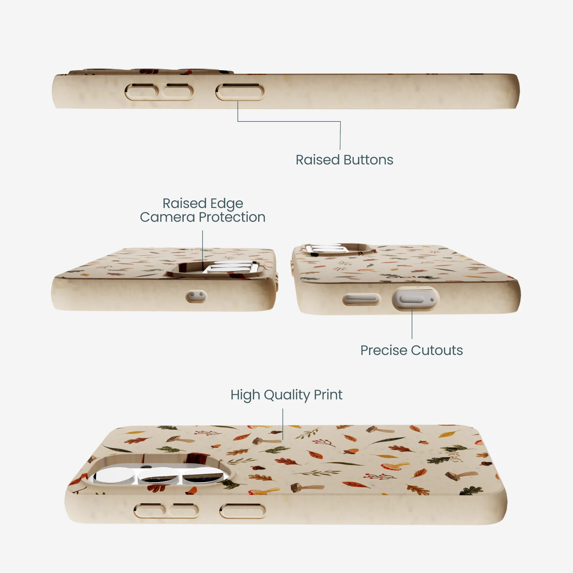 Seashell Woodland Harvest Samsung Galaxy S26 Case - Image 3
